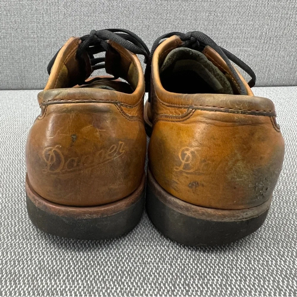 Danger Mt.Tabor 643 Harvest Brown Men’s EE‎ Leather Oxford Shoes Size 9